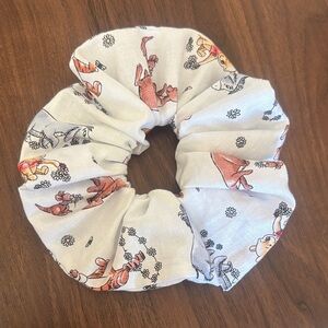 Playful Cartoon Character Hair Scrunchie